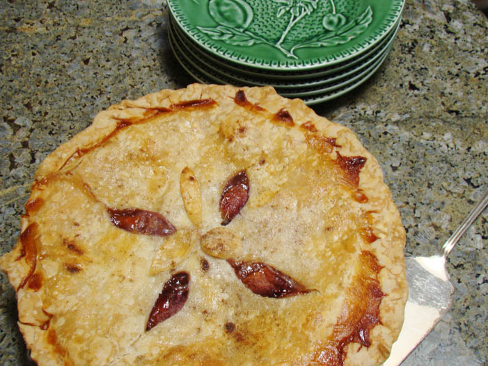 Peach Pecan Pie